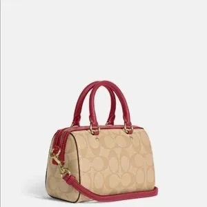 6月★COACH★Mini Rowan Crossbody C9947 C9950 NWT Coach C9947 Mini Rowan Crossbody in Signature Canvas
